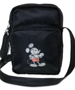 Disney Mickey Mouse Genuine Mousewear Crossbody Bag – Black