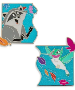 Meeko And Flit β Pocahontas β Pin Pals β Disney One Family Pin Celebration 2022 β Limited Edition