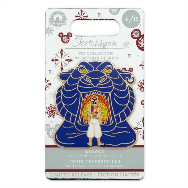 Disney Aladdin Legacy Sketchbook Pin – 30th Anniversary – Limited Release 5 Disney Aladdin Legacy Sketchbook Pin – 30th Anniversary – Limited Release - Image 3