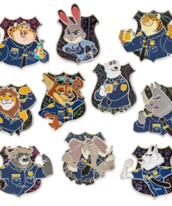 Disney Zootopia ''The ZPD'' Mystery Pin Set β 2-Pc
