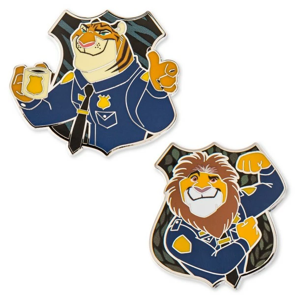 Disney Zootopia ''The ZPD'' Mystery Pin Set – 2-Pc 6 Disney Zootopia ''The ZPD'' Mystery Pin Set – 2-Pc - Image 4