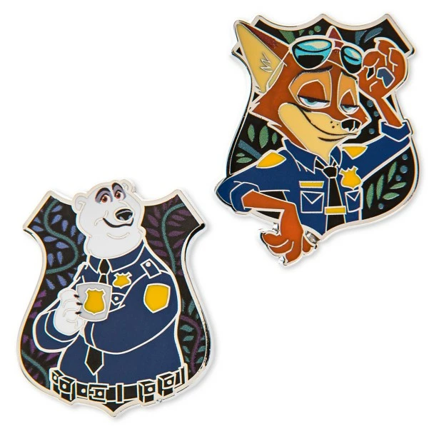 Disney Zootopia ''The ZPD'' Mystery Pin Set – 2-Pc 7 Disney Zootopia ''The ZPD'' Mystery Pin Set – 2-Pc - Image 5