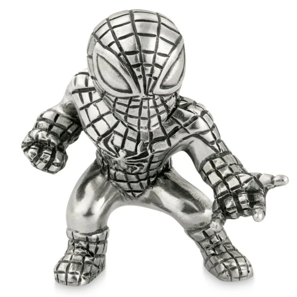 Disney Spider-Man Pewter Mini Figurine By Royal Selangor 3 Disney Spider-Man Pewter Mini Figurine By Royal Selangor