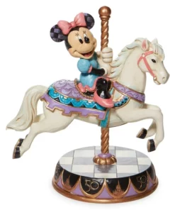 Minnie Mouse Prince Charming Regal Carrousel Figure By Jim Shore β Walt Disney World 50th Anniversary