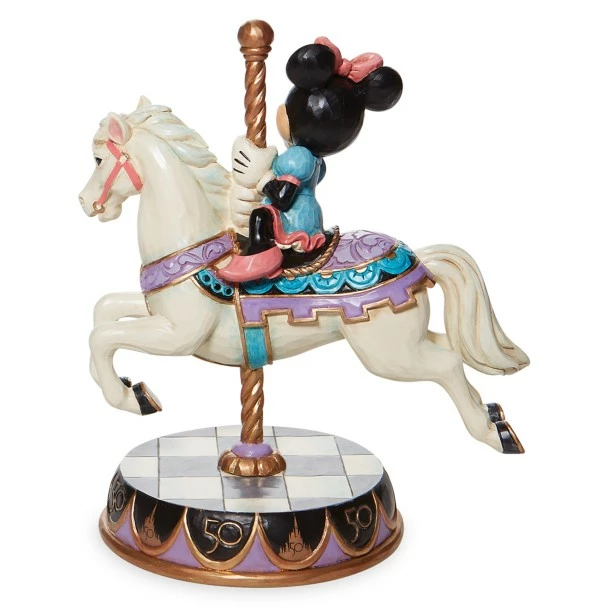 Minnie Mouse Prince Charming Regal Carrousel Figure By Jim Shore – Walt Disney World 50th Anniversary 4 Minnie Mouse Prince Charming Regal Carrousel Figure By Jim Shore – Walt Disney World 50th Anniversary - Image 2