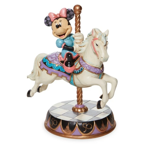 Minnie Mouse Prince Charming Regal Carrousel Figure By Jim Shore – Walt Disney World 50th Anniversary 5 Minnie Mouse Prince Charming Regal Carrousel Figure By Jim Shore – Walt Disney World 50th Anniversary - Image 3