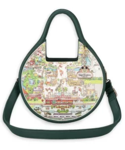 Walt Disney World 50th Anniversary Map Crossbody Bag