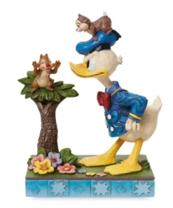 Disney Donald Duck With Chip 'n Dale Figure By Jim Shore