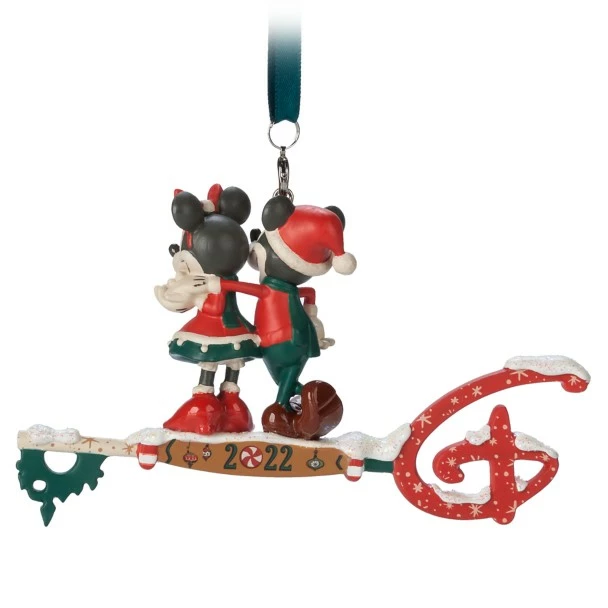 Disney Mickey And Minnie Mouse Collectible Key 2022 Sketchbook Ornament 5 Disney Mickey And Minnie Mouse Collectible Key 2022 Sketchbook Ornament - Image 3