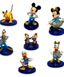Mickey Mouse And Friends Collectible Figures Set β Walt Disney World 50th Anniversary