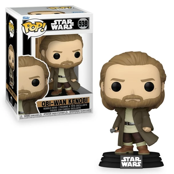 Disney Obi-Wan Kenobi Pop! Vinyl Bobble-Head By Funko – Star Wars: Obi-Wan Kenobi 3 Disney Obi-Wan Kenobi Pop! Vinyl Bobble-Head By Funko – Star Wars: Obi-Wan Kenobi