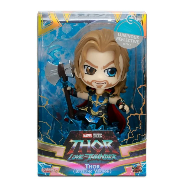 Disney Thor (Battling Version) Cosbaby Bobble-Head By Hot Toys – Thor: Love And Thunder 5 Disney Thor (Battling Version) Cosbaby Bobble-Head By Hot Toys – Thor: Love And Thunder - Image 3