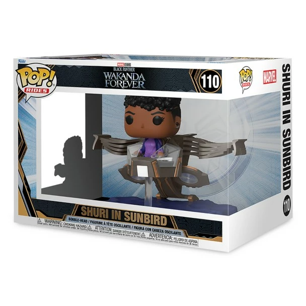 Disney Shuri In Sunbird Funko Pop! Rides Vinyl Bobble-Head – Black Panther: Wakanda Forever 5 Disney Shuri In Sunbird Funko Pop! Rides Vinyl Bobble-Head – Black Panther: Wakanda Forever - Image 3
