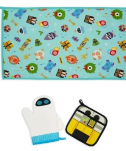 Disney Pixar Holiday Oven Mitt And Towel Set