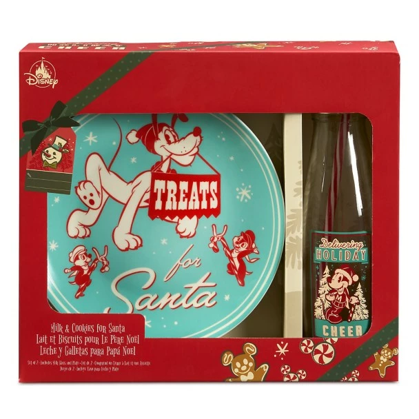 Disney Mickey Mouse And Friends Holiday Milk And Cookie Set 7 Disney Mickey Mouse And Friends Holiday Milk And Cookie Set - Image 5