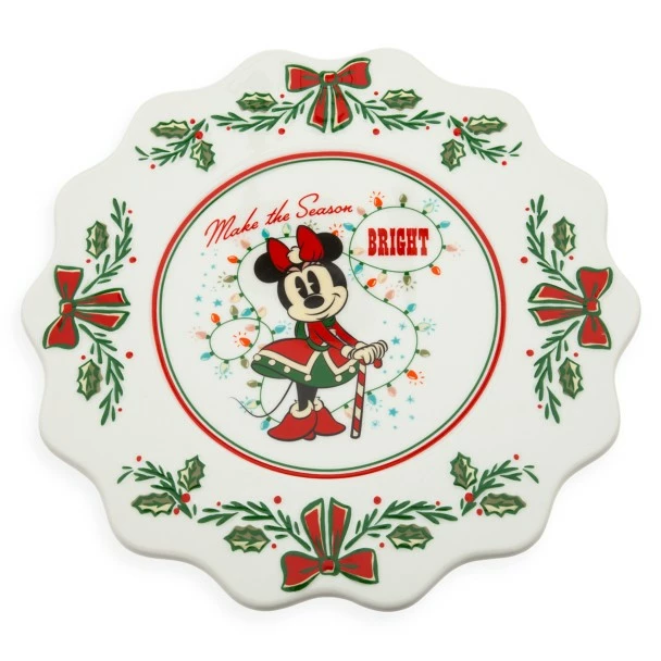 Disney Minnie Mouse Christmas Cake Stand 5 Disney Minnie Mouse Christmas Cake Stand - Image 3