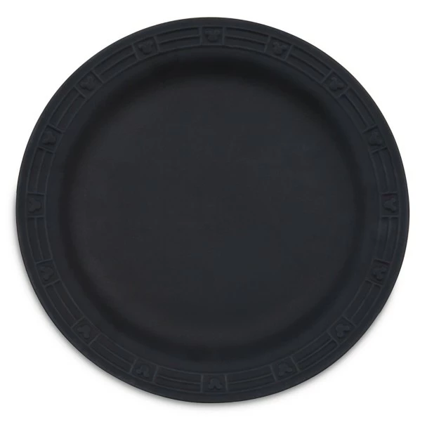 Mickey Mouse Dinner Plate – Black – Disney Homestead Collection 3 Mickey Mouse Dinner Plate – Black – Disney Homestead Collection