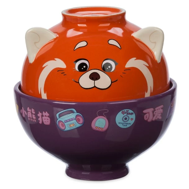 Disney Turning Red Noodle Bowl Set 3 Disney Turning Red Noodle Bowl Set