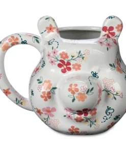 Disney Winnie The Pooh Figural Floral Mug