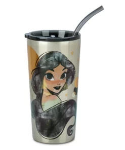 Disney Jasmine Stainless Steel Tumbler With Straw – Aladdin