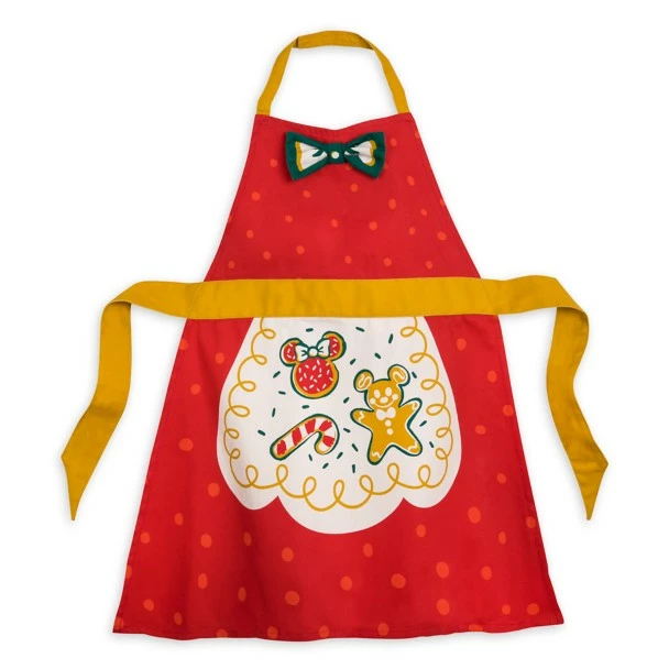 Disney Mickey Mouse Christmas Apron For Kids 5 Disney Mickey Mouse Christmas Apron For Kids - Image 3