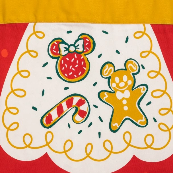 Disney Mickey Mouse Christmas Apron For Kids 6 Disney Mickey Mouse Christmas Apron For Kids - Image 4