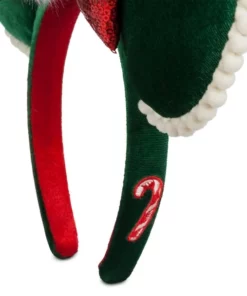 Disney Minnie Mouse Christmas Ear Headband With Pom And Sequin Bow For Adults -Deals boys Store unnamed file 147