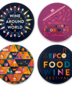 Disney EPCOT International Food & Wine Festival 2022 Coaster Set 13 Disney EPCOT International Food & Wine Festival 2022 Coaster Set -Deals boys Store unnamed file 1493