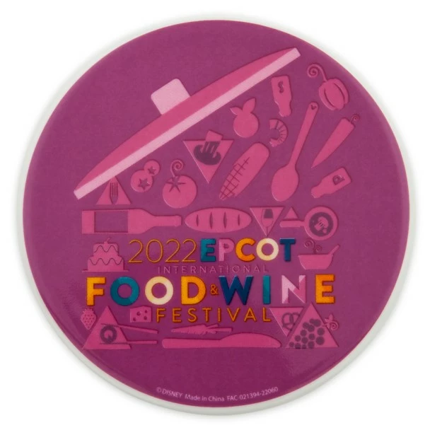 Disney EPCOT International Food & Wine Festival 2022 Coaster Set 8 Disney EPCOT International Food & Wine Festival 2022 Coaster Set - Image 6