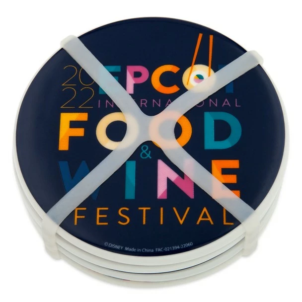 Disney EPCOT International Food & Wine Festival 2022 Coaster Set 10 Disney EPCOT International Food & Wine Festival 2022 Coaster Set - Image 8