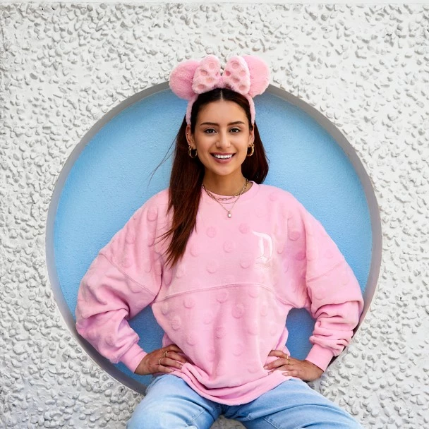 Disney Minnie Mouse Ear Headband For Adults – Piglet Pink 4 Disney Minnie Mouse Ear Headband For Adults – Piglet Pink - Image 2