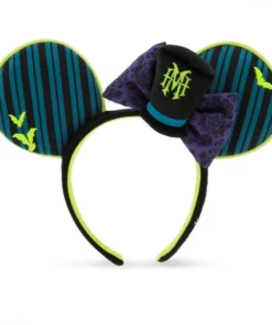 Disney The Haunted Mansion Glow-in-the-Dark Ear Headband For Adults