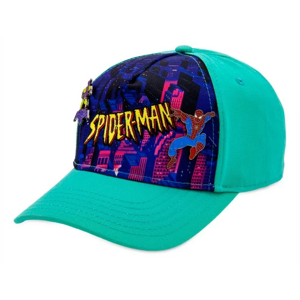 Disney Spider-Man Baseball Cap With Pins For Adults 4 Disney Spider-Man Baseball Cap With Pins For Adults - Image 2