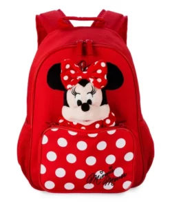 Disney Minnie Mouse Backpack And Plush Set