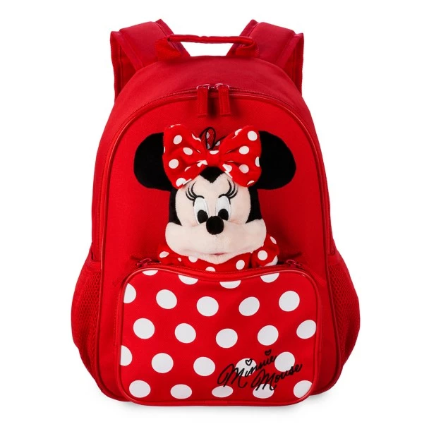 Disney Minnie Mouse Backpack And Plush Set 3 Disney Minnie Mouse Backpack And Plush Set
