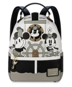 Disney Steamboat Willie Loungefly Mini Backpack