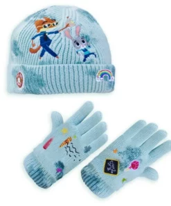 Disney Judy Hopps And Nick Wilde Knit Beanie And Gloves Set For Kids – Zootopia