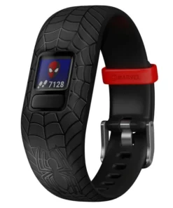Disney Spider-Man Garmin Vívofit Jr. 2 Activity Tracker For Kids With Adjustable Band – Black