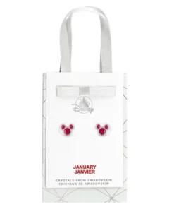 Disney Mickey Mouse Crystal Birthstone Earrings -Deals boys Store unnamed file 729