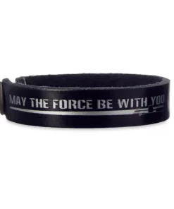 Disney Star Wars Force Leather Bracelet – Personalizable