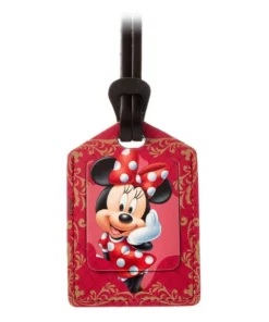 Disney Minnie Mouse Leather Luggage Tag – Personalizable