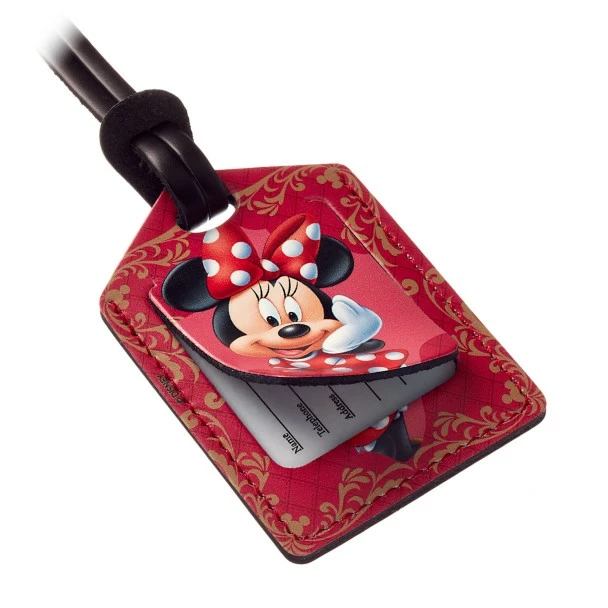Disney Minnie Mouse Leather Luggage Tag – Personalizable 4 Disney Minnie Mouse Leather Luggage Tag – Personalizable - Image 2