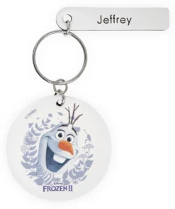 Disney Olaf Keychain By Leather Treaty – Frozen 2 – Personalized