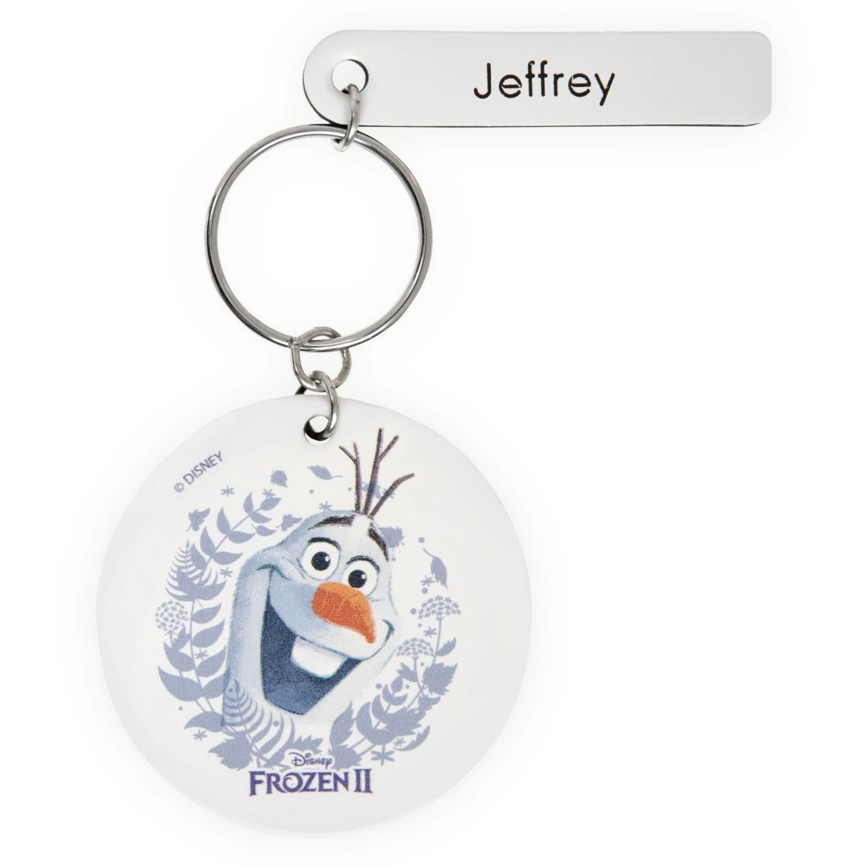 Disney Olaf Keychain By Leather Treaty – Frozen 2 – Personalized 3 Disney Olaf Keychain By Leather Treaty – Frozen 2 – Personalized
