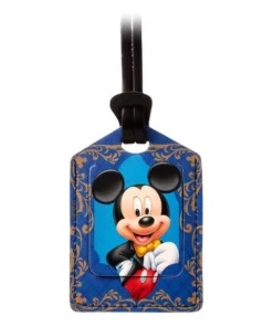 Disney Mickey Mouse Leather Luggage Tag – Personalizable