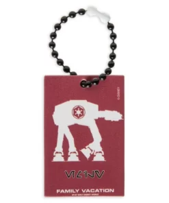 AT-AT Family Vacation Bag Tag By Leather Treaty – Walt Disney World – Customized