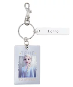 Disney Elsa Keychain By Leather Treaty – Frozen 2 – Personalized