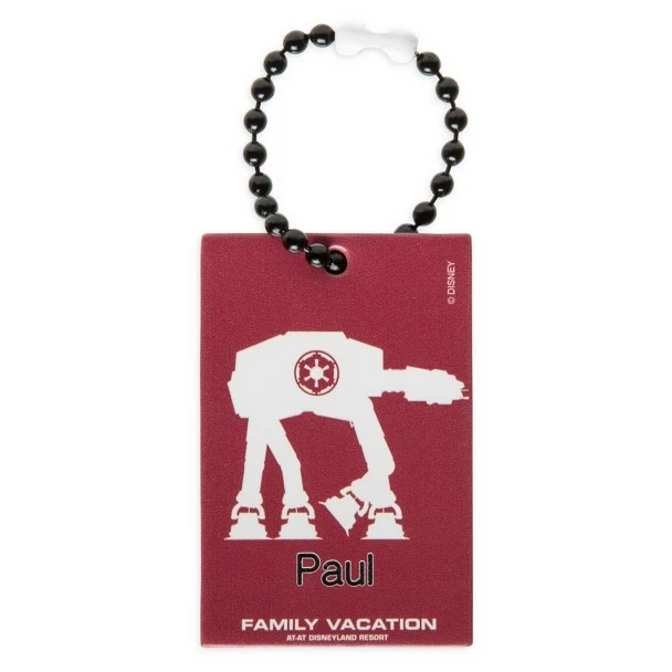AT-AT Family Vacation Bag Tag By Leather Treaty – Disneyland – Customized 4 AT-AT Family Vacation Bag Tag By Leather Treaty – Disneyland – Customized - Image 2