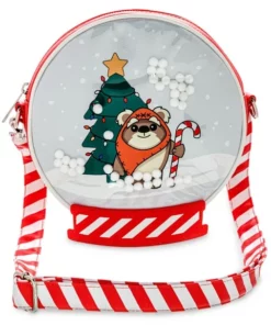 Disney Ewok Holiday Snow Globe Loungefly Crossbody Bag – Star Wars
