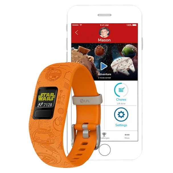 Disney Light Side Vivofit Jr. 2 Activity Tracker For Kids By Garmin – Star Wars 5 Disney Light Side Vivofit Jr. 2 Activity Tracker For Kids By Garmin – Star Wars - Image 3